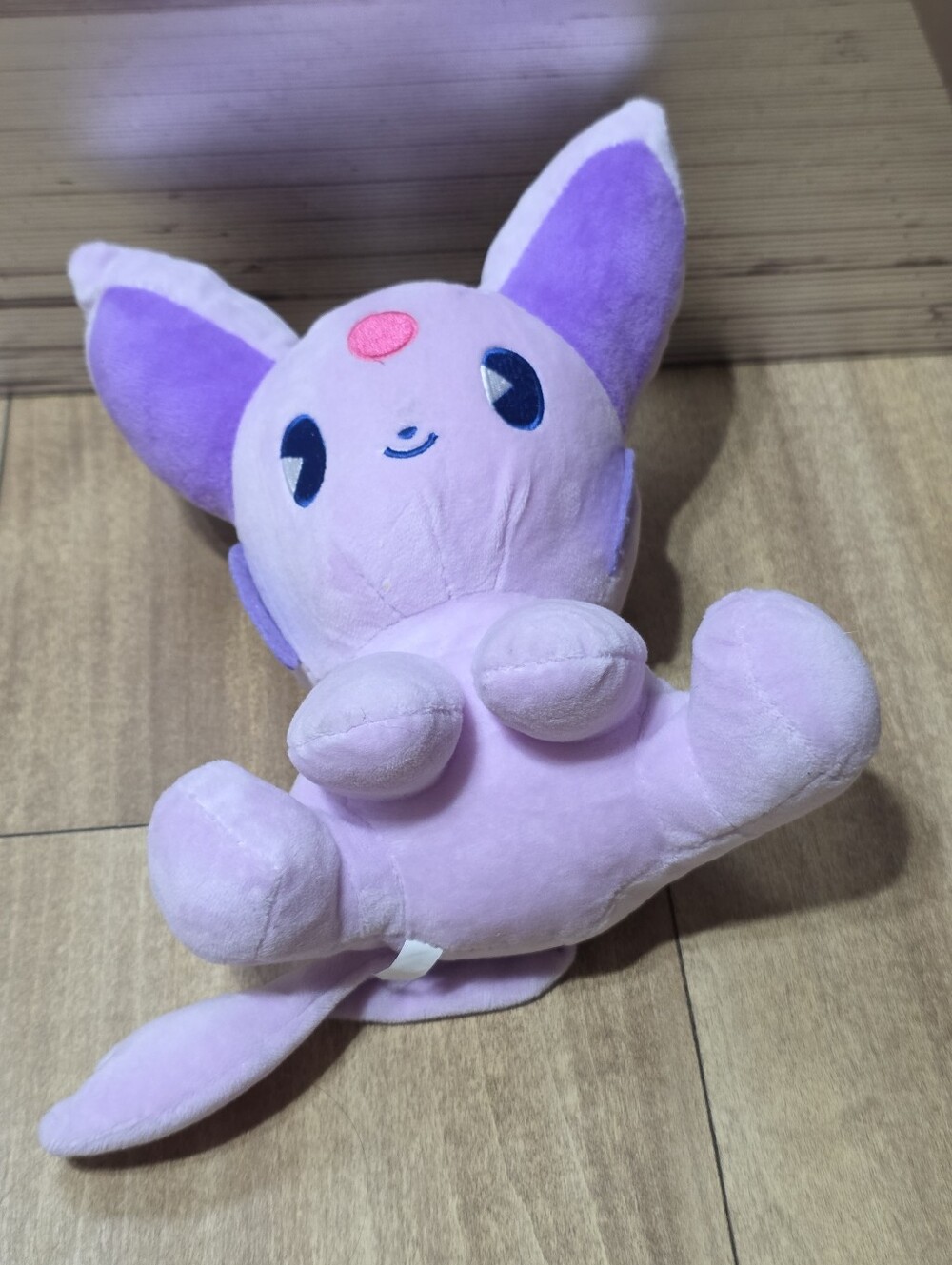 Lavender Espeon Plush Toy - Pink & Purple Pokemon Style